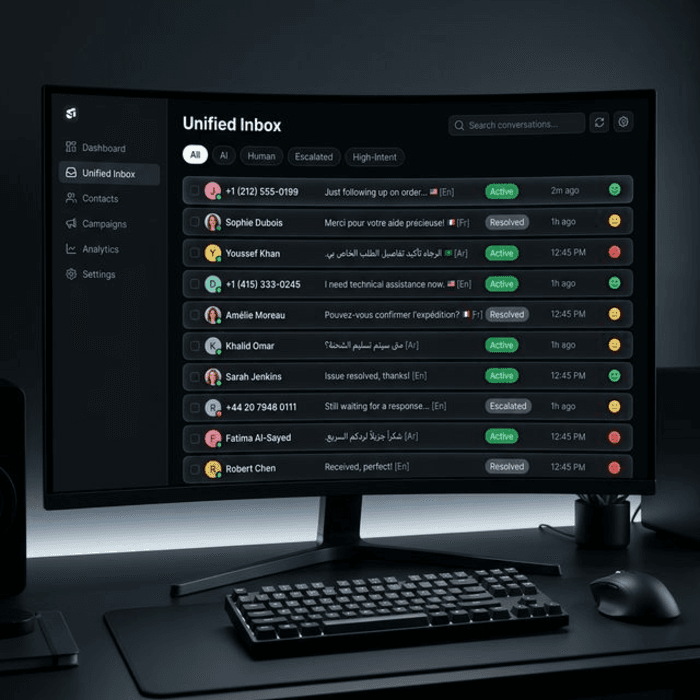 Multi-language conversations